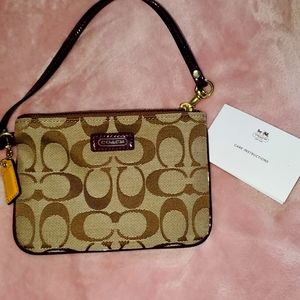 Coach wristlet